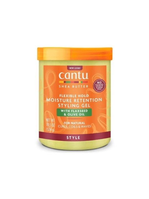 Cantu Max Hold Styling Gel With Flaxseed 524g