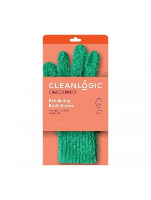 Clean Logic Exfoliating Body Gloves 1 Pair